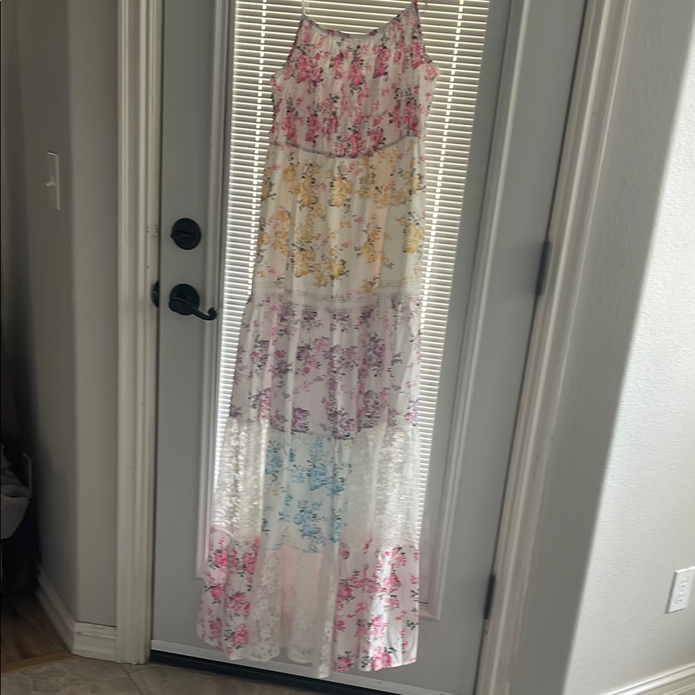 Floral Tiered Maxi Dress